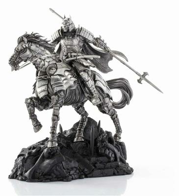 Pewter statue of Batman as a Samurai